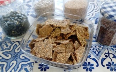 Une recette festive, naturo et zéro déchet : Les crackers de graines