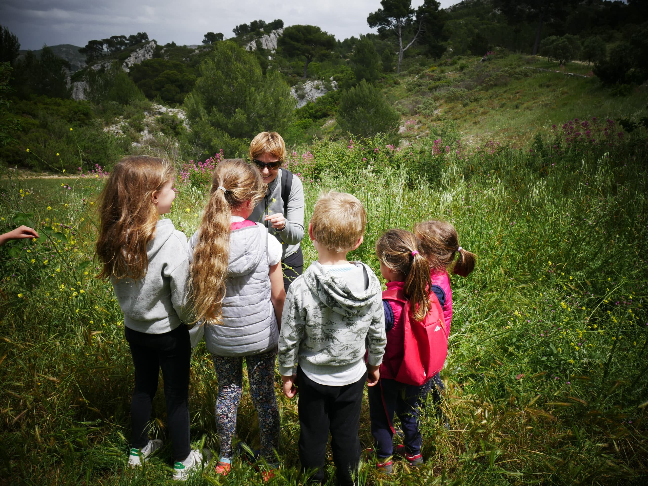 Escapade nature botanique enfants marseille fukari