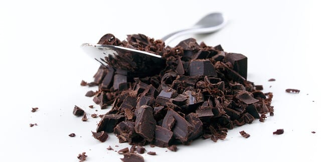 Chocolat noir en copeaux, source de magnésium 